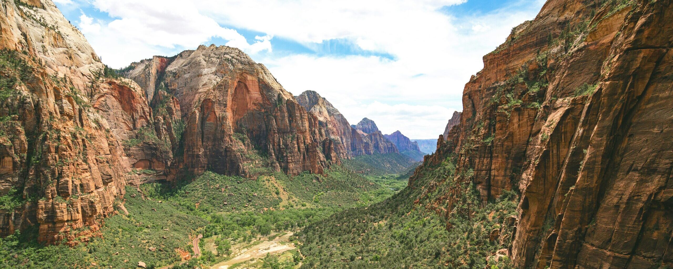 Le parc National Zion, Utah, USA.